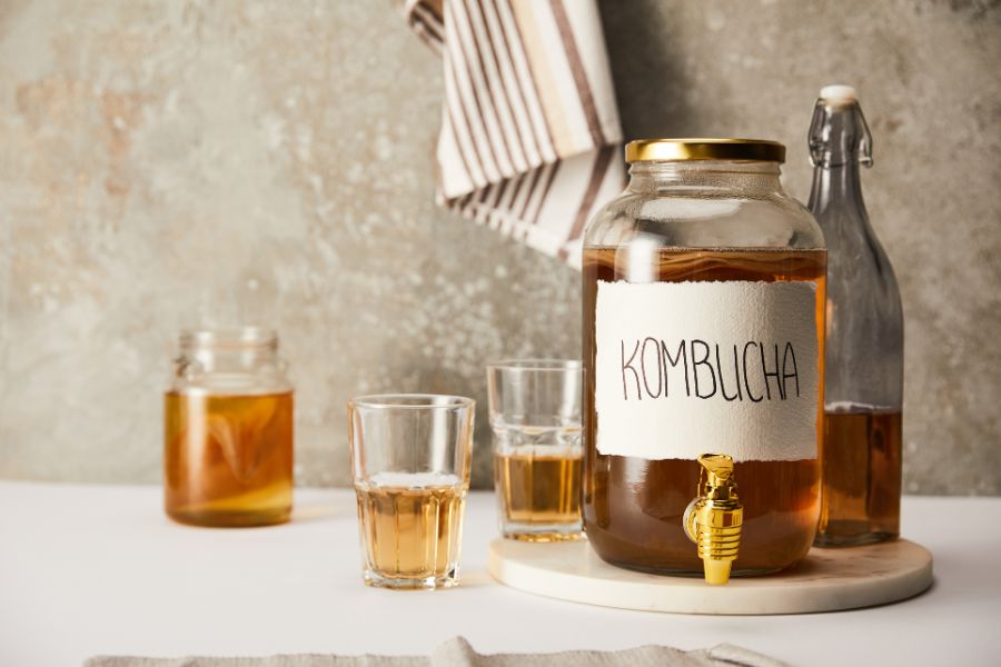 cách làm kombucha tại nhà