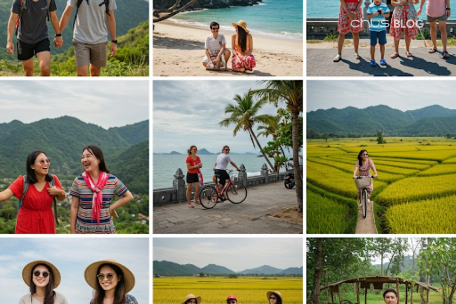 các kiểu du lịch mùa hè