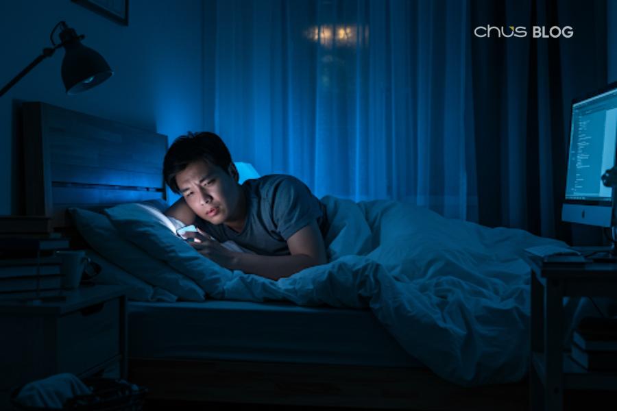 không gian ngủ ảnh hưởng giấc ngủ