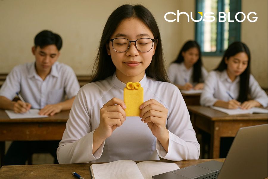 Có nên tin tưởng lá bùa may mắn cho sĩ tử hay không?