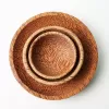coconut wood bowl dish, dining utensils, safe material for health, easy to clean and maintain, environmentally friendly