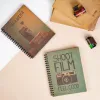 sổ tay giấy kraft bìa máy ảnh vintage, bìa sổ cứng cáp, chất liệu giấy cao cấp, thiết kế nhỏ gọn, phong cách vintage