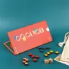 seahorse boardgame, handcrafted, premium horse race game, compact set, sturdy board, high-quality game set