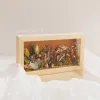 dried flowers rectangle & hexagonal wooden frame, meticulously arranged dried flowers, small garden full of flowers, decorative picturedried flowers rectangle & hexagonal wooden frame, meticulously arranged dried flowers, small garden full of flowers, decorative picture