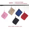canvas multi-purpose pouch, convenient multi-compartment design, durable canvas material, elegant color, minimalist style