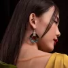 the halo earrings, premium jewelry from abalone shell, round earrings, enhances fullness and femininity to the face