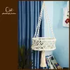 mành treo cho thú cưng macrame, kèm đệm lót êm ái, chất liệu chắc chắn, vật dụng cho thú cưng, đồ trang trí nhà cửa