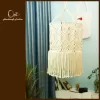 mành treo cho thú cưng macrame, kèm đệm lót êm ái, chất liệu chắc chắn, vật dụng cho thú cưng, đồ trang trí nhà cửa