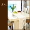 macrame tablecloths, dining table decoration, boho style, made from cotton, meticulous design, elaborate handcrafted technique