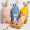 handmade fabric buno rabbit doll, stuffed animal, baby toy, soft fabric toy, cute buno bunny, handcrafted bunny