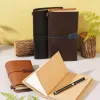 midori leather notebook, classic design, elegant color palette, luxurious leather cover material, lined paper, high-quality notebook