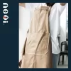 linen slight apron, 4 colors, breathable material, variety of colors, minimalist design, comfortable to wear, handcrafted product