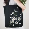 túi tote vẽ tay hoa cúc, túi tote handmade, túi tote trơn, họa tiết hoa cúc, phong cách nhẹ nhàng nàng thơ, handmade, hanako shop, chus