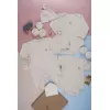 organic baby gift set, body chips, baby hats & silk face towels, soft fabric, untreated with chemicals, excellent gift for newborns