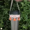 tassel bottle holder strap, eye-catching design, cute accessory for water bottle, easy to carry the bottle, green product