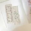 thẻ đánh dấu trang thêu, hoạ tiết thêu tay tỉ mỉ, thiết kế nữ tính, phụ kiện cho người mọt sách, sản phẩm thủ công