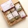 herbal tea gift set, herbal flower tea set, natural gift box, cooling herbal tea, gift for girlfriend