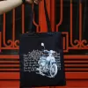 túi tote “replay 198x, bộ sưu tập  “replay 198x, họa tiết honda cub hoài cổ, phụ kiện thời trang độc đáo, thiết kế, hana mascot, chus