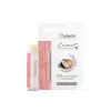 non-colored natural lip balm, natural lip balm, reduces cracking, darkening, natural materials, non-greasy, evens lips rosy