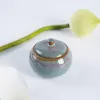 hũ sứ đựng ớt, bst wattle green, gốm đông gia, chus