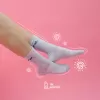 tai xinh crew socks, box of 3 pairs, high-cut socks, thick mid-calf socks, socks made from recycled plastic, mid-calf recycled socks