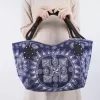 túi xách thổ cẩm size m, nghệ thuật batik tct55, vải nhuộm chàm vẽ sáp ong, họa tiết độc đáo, túi form rộng, đựng được nhiều đồ