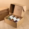 hộp quà với 3 hũ trà thảo mộc lớn, là nhiên, chus
