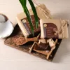 cocoa palm sugar coconut candy,specialty of ben tre, new coconut flavor candy, for children, tet jam candy, gift for friends