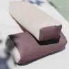 kapok yoga bolster, velvet canvas yoga pillow, anti-slip yoga practice pillow, therapy yoga pillow, yoga equipment, back support pillow