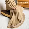 khăn thiền tĩnh, phụ kiện thiền, khăn choàng thiền vải linen, khăn choàng ngồi thiền, khăn choàng giữ ấm