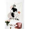 custom fabric art print for wall decoration, personalized decor items, available in 3 size options, meaningful gift ideas