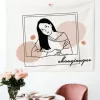 custom fabric art print for wall decoration, personalized decor items, available in 3 size options, meaningful gift ideas