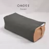 omdee yoga bolster stuffed with mung bean husk, yoga practice pillow, yoga block, canvas yoga pillow, yoga equipment, injury prevention