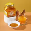 ripe honey with red turmeric starch, highland forest honey, natural honey, natural flower honey, culinary gift