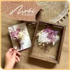 Dried Flower Bouquet Birthday Greeting Frame, A Timeless Piece Of Natural Art, Decorative Artwork, Rustic And Natural Beauty, Handcrafted Decor Item