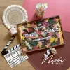 full flower design, rectangle dried flower frame, customizable messages, personalized product, meaningful handmade gift