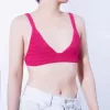 bra len móc classy, bra phong cách trẻ trung, bra vải len cotton, bra móc len handmade, áo bikini len, bra đi biển