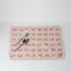 khăn ăn linen tua rua, chất liệu vải linen mềm nhẹ, dễ dàng vệ sinh, không bị phai màu sau khi giặc, trang trí bàn ăn