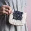 ví thổ cẩm vuông nhiều ngăn, dệt thủ công từ sợi bông, thiết kế ví cầm tay nhỏ gọn, phụ kiện đậm chất truyền thống
