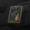 pin cài meowracle, thiết kế theo những lá bài tarot huyền bí, đường nét in rõ ràng, chất liệu hợp kim bền bỉ, khó bong tróc