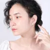 hummingbird silver earrings, unique pattern, high-quality material, suitable for various face shapes, detailed craftsmanship