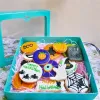 decorated sugar cookies, party decoration cake, christmas sugar decorations, festival accessories, gift cookies