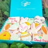 decorated sugar cookies, party decoration cake, christmas sugar decorations, festival accessories, gift cookies