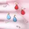 tear drop marble clay earrings, diverse and vibrant colors, adding delicate touch to outfits, lightweight and comfortable to wear