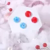combo clay earrings, various designs and colors, suitable for different face shapes, accentuating facial features, rustic material