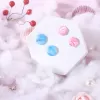 combo clay earrings, various designs and colors, suitable for different face shapes, accentuating facial features, rustic material