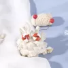 spiral clay earrings, elegant and gentle colors, versatile for various styles, unique color mix, lightweight earrings