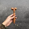 massage roller coconut wood, massage stick, facial massage roller, face and body massage stick, wooden massage roller