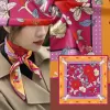 khăn lụa cheerful grace, khăn buộc cổ lụa, khăn lụa màu rực rỡ, khăn lụa đa năng, khăn buộc quần jean