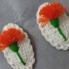 cặp kẹp tóc len đáng yêu nhiều mẫu 1, kiểu dáng xinh xắn, màu sắc bắt mắt, quà sinh nhật cho các bé gái
